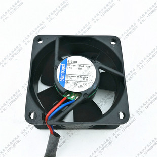 12V 133mA ebmpapst 6025 612 1.6W 双滚珠服务器风扇 西德