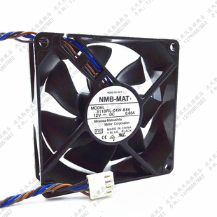 04W B86 服务器风扇 NMB 四线 8025 3110RL 0.65A 全新原装 DC12V