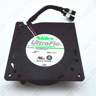 12VDC 3.63A 12032 NIDEC 变频风扇 12CM 防水插头 G12C12BGAZ