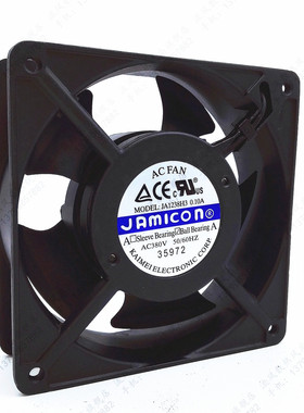 JAMICON JA1238H3 12038 AC3800V 0.1A 0.10A 插片式机柜风扇风机