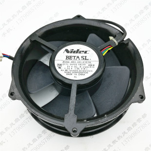 24PS3 03L1H1 铝框 Nidec 散热风扇 17050 D17L 1.5A 原装 24V