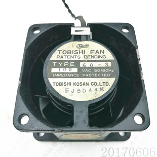 AC100V 交流风扇 6038 金属耐高温风扇 TOBISHI东芝 6CM TYPE60