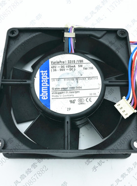 原装 ebmpapst 9232 3318/19H 48V 5W 9CM 4线 变频器散热风扇