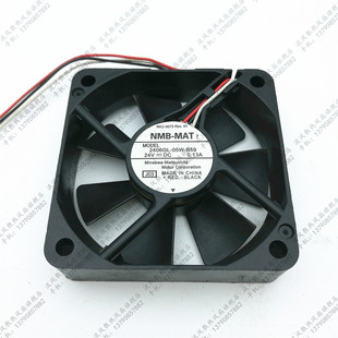 05W B59 6015 NMB 3线变频器散热风扇 6CM 2406GL 0.13A 原装 24V