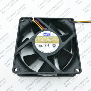 DA08025B48S 48V 0.21A 原装 8cm 奇宏 8025 四线散热风扇 AVC
