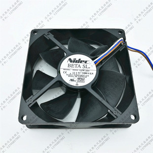 05A 9025 12V NIDEC 3线 12PM 0.10A 超静音机箱电源风扇 D09A