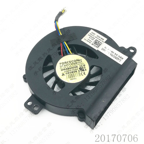 DFS451305M10T M703H 5V 0.4A 戴尔 inspiron 1410 笔记本CPU风扇