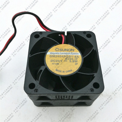 原装SUNON/建准 GM2404PQB1-8A 24V 3.9W 4028 2线变频器加压风扇