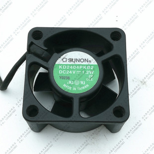 4CM 24V 原装 KD2404PKB2 4020 1.2W 变频器散热风扇 建准SUNON