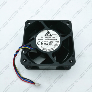 6025 AFB0612SH DC12V 0.32A 四线 原装 双滚珠 台达