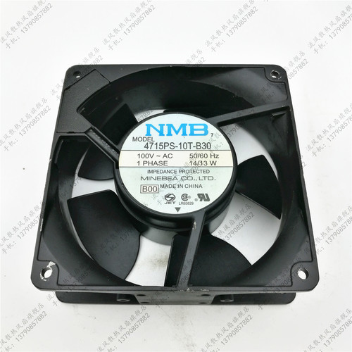 原装 NMB 4715PS-10T-B30 12038 12CM 100V 电梯控制屏散热器风机