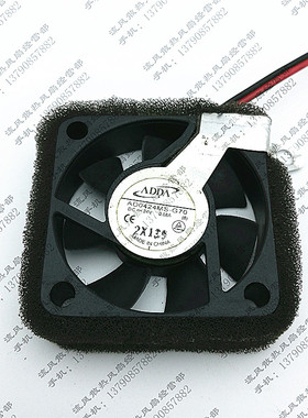 原装 ADDA AD0424MS-G70 24V 0.08A 4010 4CM 两线超静音风扇