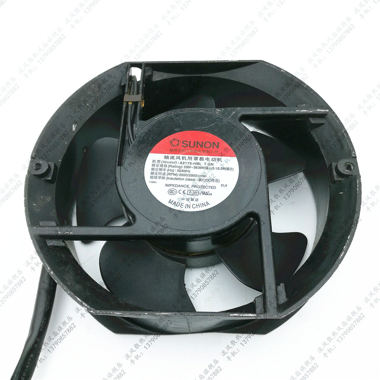 A2175-HBL T.GN原装SUNON建准17251 AC230V椭圆散热风扇风机