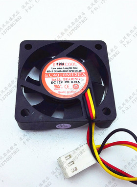 捷冷 EVERCOOL EC4010M12CA 4010 12V 0.07A 4CM 3线滚珠风扇