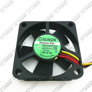 SUNON 1.3W 建准静音散热风扇 DC12V 4510 KDE1245PFBX 原装