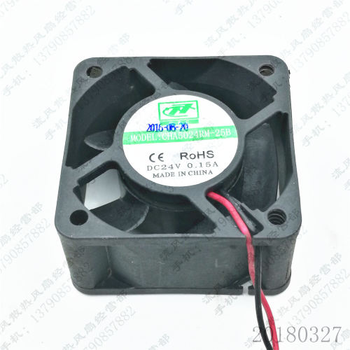 原装 CAC CHA5024RM-25B DC24V 0.15A 5025 5CM 变频器散热风扇