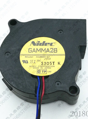 原装日本 Nidec A33999-57 12V 0.17A 5015 5CM 投影机散热风扇