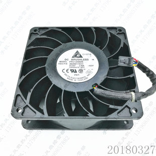 4C87 48V 2.40A 原装 12CM FFC1248DE 12038 铝框散热风扇 台达
