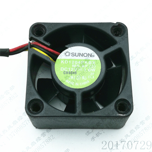 4020 12V 1.6W 原装 测速 KD1204PKBX 3线 服务器散热风扇 建准