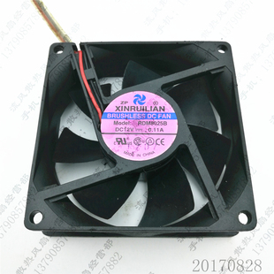 8025 12V 0.11A 原装 2线 RDM8025B 8CM 机箱电源散热风扇 新瑞联