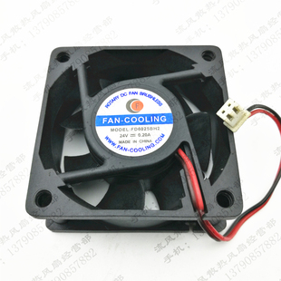 FD6025BH2 24V 变频器 FAN 散热风扇 6cm COOLING 6025 原装 0.20A