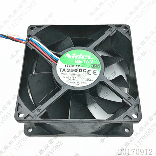 9238 4线PWM Nidec 服务器散热风扇 9cm M35291 2.3A 原装 12V