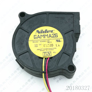 12V 0.16A 原装 5CM A34861 5015 投影机散热风扇 NIDEC