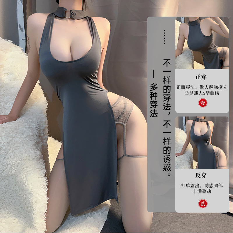 内衣不知火舞战袍激情午夜魅力秘书制服诱惑性感爱爱衣服套装