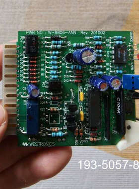 WESTRONICS  W-9806-ANN 报警电路板，R详谈报价