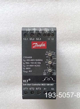原装正品Danfoss 175G4005 软启动器 丹佛斯价格详谈