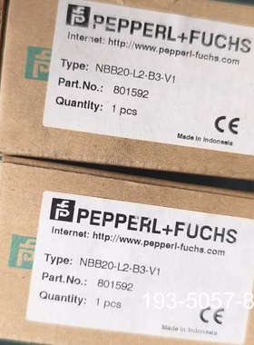 议价倍加福传感器NBB20-L2-B3-V1，型号801592，详谈