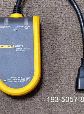 电压纪录片仪福禄克FLUKE VR1710单携式单相电能详谈报价
