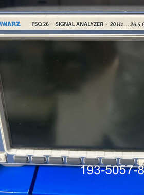 原装正品FSQ26频谱分析仪 26GHZ价格详谈