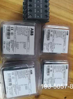 原装正品项目余料～ABB接触器辅助CAL18和CAL18X价格详谈