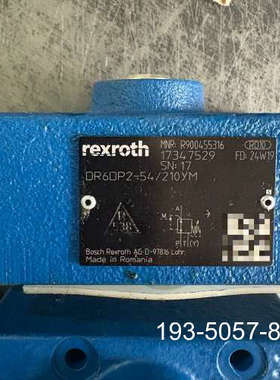 力士乐Rexroth液压件DR6DP2-54/210YM，详谈报价