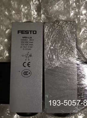 费斯托压力开关 VPEV-1/8 150261，（详谈报价