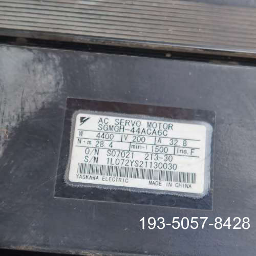 议价SGMGH-44ACA6C安川二系4.4千瓦带刹车抱闸伺服电详谈