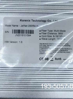 议价科洛理思 Korenix JetNet 2005fw-m 4详谈