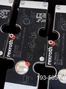 原装正品力士乐Rexroth原装比例阀R900958788 3DRE价格详谈