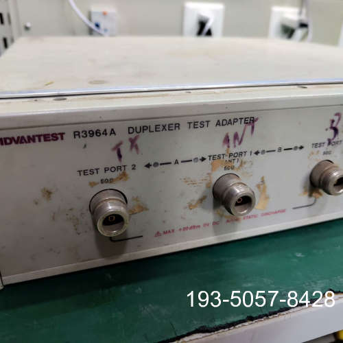 原装正品爱德万R3964A网络分析仪三端口转换装置，可以把两端口的