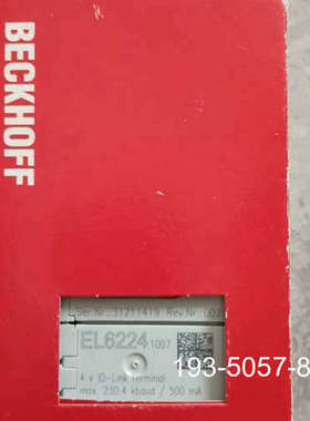 议价倍福模块 EL6224-1007 正品 4 x详谈