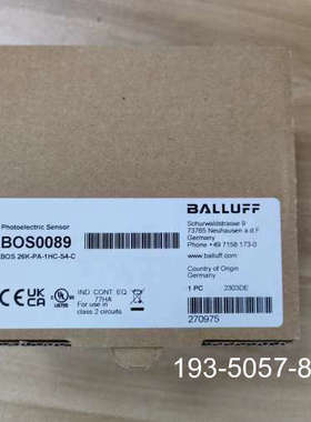 BOS0089 (BOS 26K-PA-1HC-S4-C)，详谈报价