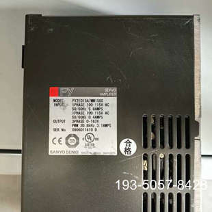 出伺服驱动器PY2E015A7MM1S00 轻微使用详谈报价