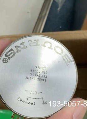 原装正品BOURNS精密电位器，型号3465S-1-102，蓝色价格详谈
