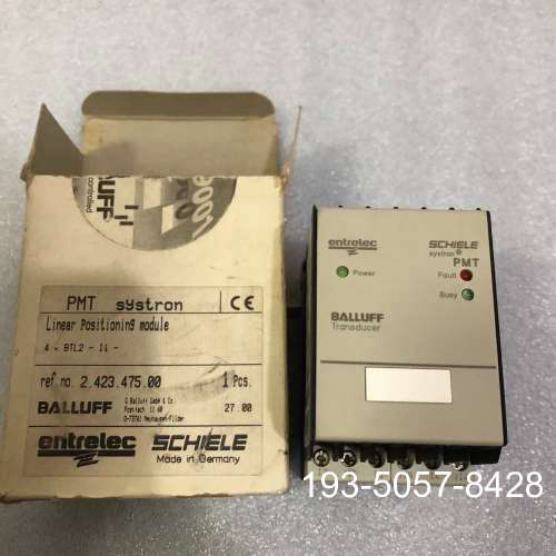 议价BALLUFF SCHIELE 安全继电器PMT r详谈