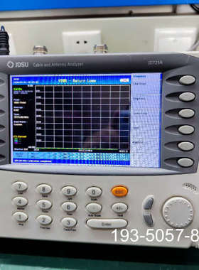 原装正品JDSU电缆和天线分析仪JD725A，可以测传输，衰减和价格详