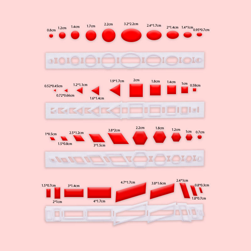 漫步兔几何图形长方形三角形翻糖切模蛋糕甜品装饰烘焙DIY模具,厨房/烹饪用具,烘焙模具,淘宝优惠券,粉丝福利购,淘宝优惠卷