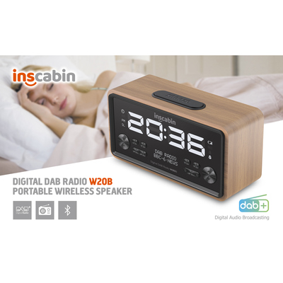 外贸DAB+FM收音机+蓝牙