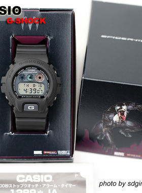 CASIO G-SHOCK x Spiderman DW-6900FS 毒液蜘蛛侠限1500全新现货