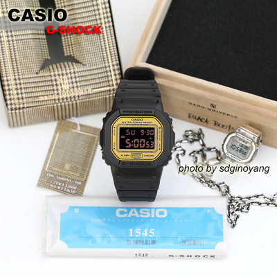 CASIO G-SHOCK×nano universe DW-5600NU-9JR 指环纪念限定 结束